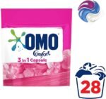 OMO Laundry Capsules 3 in 1 Touch of Comfort 56 Pack - Image 2